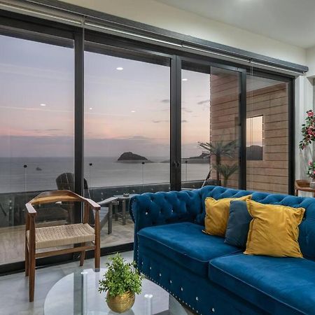 Piso 18 En Malecon Con Vista Al Mar Apartman Mazatlán Kültér fotó